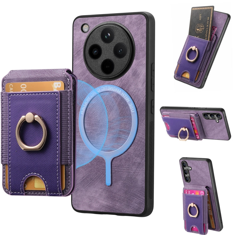 Retro Splitable Magnetic Stand Card Bag Leather Phone Case, For OPPO K11X 5G, For OPPO Reno10 Pro+, For OPPO A1 5G, For OPPO Find X8 Pro
