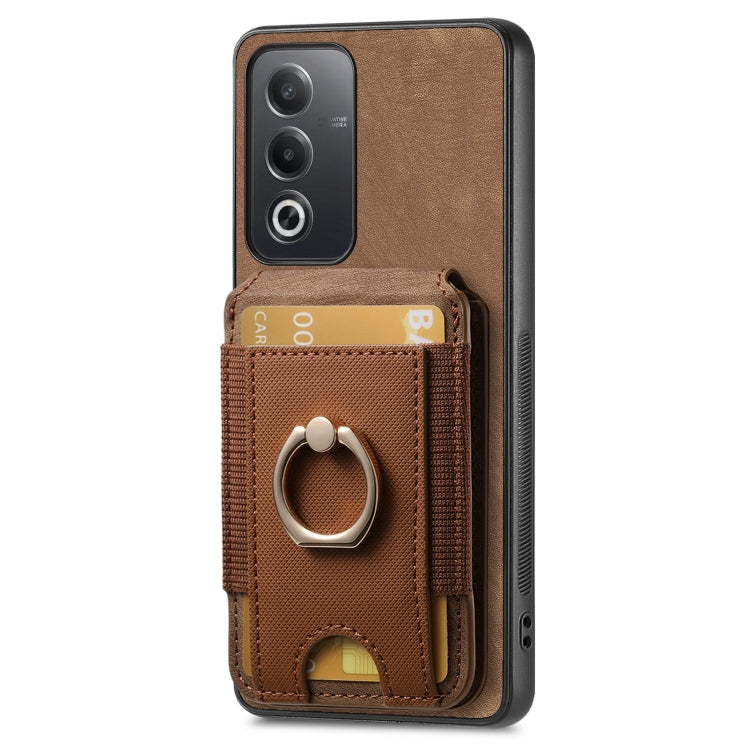 Retro Splitable Magnetic Stand Card Bag Leather Phone Case, For OPPO Reno8 T 4G, For OPPO Reno8 T 5G, For OPPO Reno8 Z, For OPPO Reno9 5G