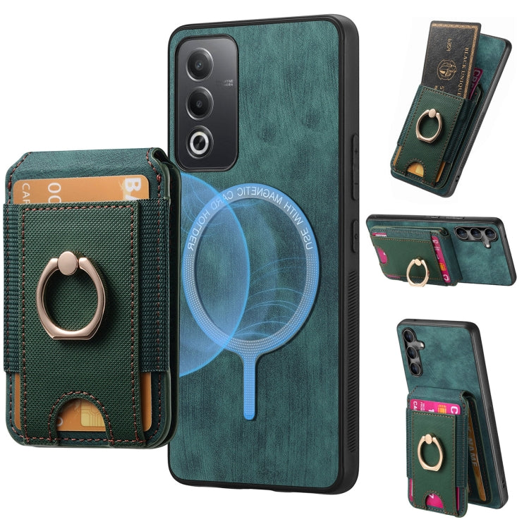 Retro Splitable Magnetic Stand Card Bag Leather Phone Case, For OPPO Reno8 T 4G, For OPPO Reno8 T 5G, For OPPO Reno8 Z, For OPPO Reno9 5G