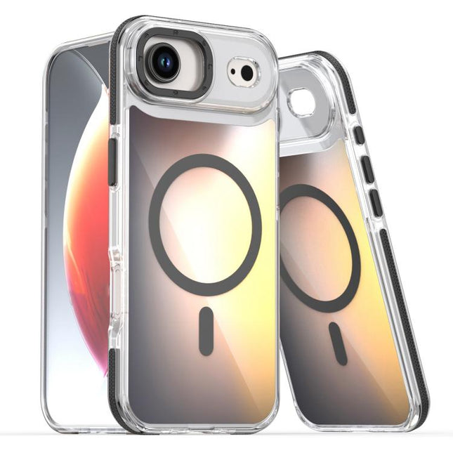 Dual-Color Gradient Discolor MagSafe Phone Case, For iPhone Air, For iPhone 16 Pro Max, For iPhone 16 Pro, For iPhone 16 Plus, For iPhone 16, For iPhone 15 Pro Max