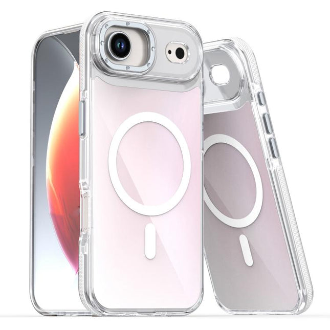 Dual-Color Gradient Discolor MagSafe Phone Case, For iPhone Air, For iPhone 16 Pro Max, For iPhone 16 Pro, For iPhone 16 Plus, For iPhone 16, For iPhone 15 Pro Max