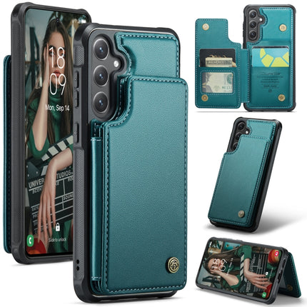 CaseMe C22 Card Slots Holder RFID Anti-theft Phone Case, For Samsung Galaxy A56 5G, For Samsung Galaxy A36 5G, For Samsung Galaxy S25 5G, For Samsung Galaxy S25+ 5G