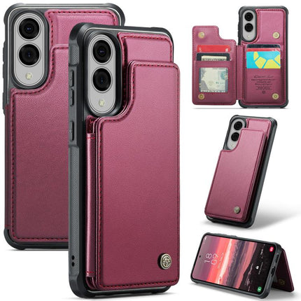CaseMe C22 Card Slots Holder RFID Anti-theft Phone Case, For Samsung Galaxy A57 5G, For Samsung Galaxy A37 5G, For Samsung Galaxy A17, For Samsung Galaxy S25 Edge 5G
