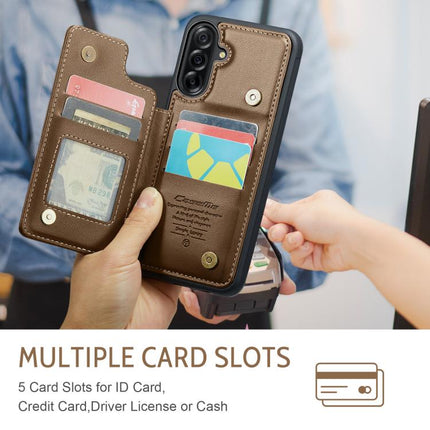 CaseMe C22 Card Slots Holder RFID Anti-theft Phone Case, For Samsung Galaxy A56 5G, For Samsung Galaxy A36 5G, For Samsung Galaxy S25 5G, For Samsung Galaxy S25+ 5G