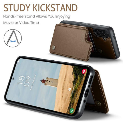 CaseMe C22 Card Slots Holder RFID Anti-theft Phone Case, For Samsung Galaxy A56 5G, For Samsung Galaxy A36 5G, For Samsung Galaxy S25 5G, For Samsung Galaxy S25+ 5G