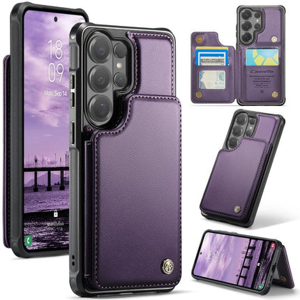 CaseMe C22 Card Slots Holder RFID Anti-theft Phone Case, For Galaxy S25 FE / S26 FE 5G, For Samsung Galaxy S26+ 5G, For Samsung Galaxy S26 Ultra 5G, For Samsung Galaxy S26 5G
