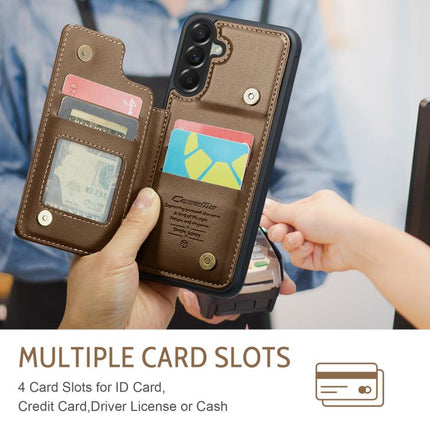 CaseMe C22 Card Slots Holder RFID Anti-theft Phone Case, For Samsung Galaxy A57 5G, For Samsung Galaxy A37 5G, For Samsung Galaxy A17, For Samsung Galaxy S25 Edge 5G