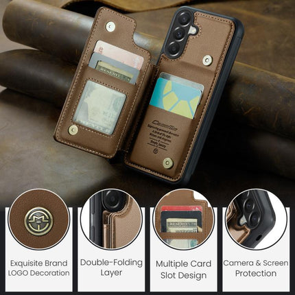 CaseMe C22 Card Slots Holder RFID Anti-theft Phone Case, For Samsung Galaxy A57 5G, For Samsung Galaxy A37 5G, For Samsung Galaxy A17, For Samsung Galaxy S25 Edge 5G