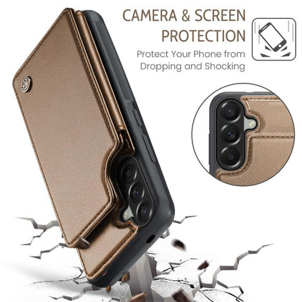 CaseMe C22 Card Slots Holder RFID Anti-theft Phone Case, For Samsung Galaxy A57 5G, For Samsung Galaxy A37 5G, For Samsung Galaxy A17, For Samsung Galaxy S25 Edge 5G