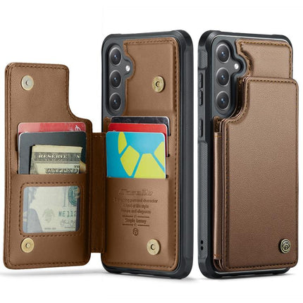 CaseMe C22 Card Slots Holder RFID Anti-theft Phone Case, For Galaxy S25 FE / S26 FE 5G, For Samsung Galaxy S26+ 5G, For Samsung Galaxy S26 Ultra 5G, For Samsung Galaxy S26 5G