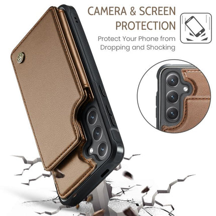 CaseMe C22 Card Slots Holder RFID Anti-theft Phone Case, For Galaxy S25 FE / S26 FE 5G, For Samsung Galaxy S26+ 5G, For Samsung Galaxy S26 Ultra 5G, For Samsung Galaxy S26 5G