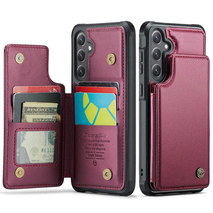 CaseMe C22 Card Slots Holder RFID Anti-theft Phone Case, For Galaxy S25 FE / S26 FE 5G, For Samsung Galaxy S26+ 5G, For Samsung Galaxy S26 Ultra 5G, For Samsung Galaxy S26 5G