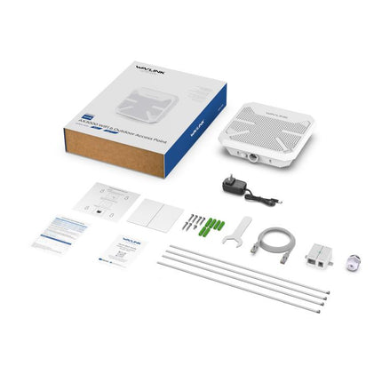 WAVLINK WN573HP3 Built-In 12dBi Directional Antenna Outdoor AX3000 Dual Band Repeater, US Plug, EU Plug, UK Plug, AU Plug