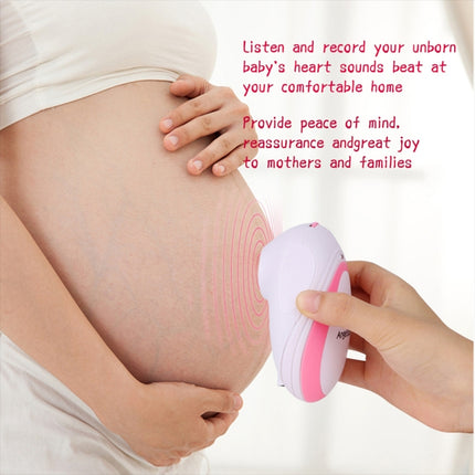 JPD-100S Mini Household Fetal Doppler Prenatal Pocket Baby Ultrasound Detector Angel Sound Heartbeat Pregnant Doppler Monitor