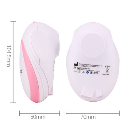 JPD-100S Mini Household Fetal Doppler Prenatal Pocket Baby Ultrasound Detector Angel Sound Heartbeat Pregnant Doppler Monitor