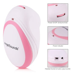 JPD-100S Mini Household Fetal Doppler Prenatal Pocket Baby Ultrasound Detector Angel Sound Heartbeat Pregnant Doppler Monitor