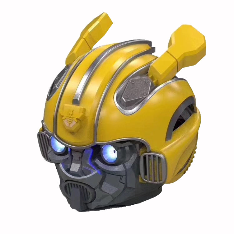 5.0 Bluetooth Speaker, Bumblebee Cartoon Speaker, Support TF, FM Function, Metal Material