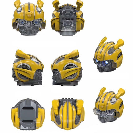 5.0 Bluetooth Speaker, Bumblebee Cartoon Speaker, Support TF, FM Function, Metal Material