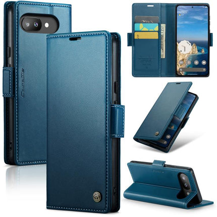 CaseMe 023 Butterfly Buckle Litchi Texture RFID Anti-theft Leather Phone Case, For Google Pixel 11 Pro XL, For Google Pixel 11 / 11 Pro, For Google Pixel 10a, For Google Pixel 9a