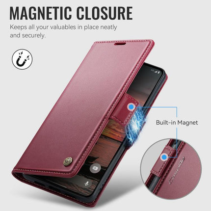CaseMe 023 Butterfly Buckle Litchi Texture RFID Anti-theft Leather Phone Case, For Google Pixel 11 Pro XL, For Google Pixel 11 / 11 Pro, For Google Pixel 10a, For Google Pixel 9a
