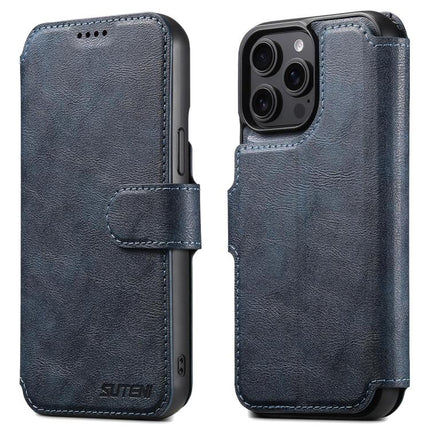 Suteni Q05 2-in-1 Multi-function Detachable Wallet MagSafe Phone Case, For iPhone 14, For iPhone 14 Pro, For iPhone 14 Pro Max, For iPhone 13 Pro Max, For iPhone 13 Pro, For iPhone 13, For iPhone 12, For iPhone 12 Pro Max