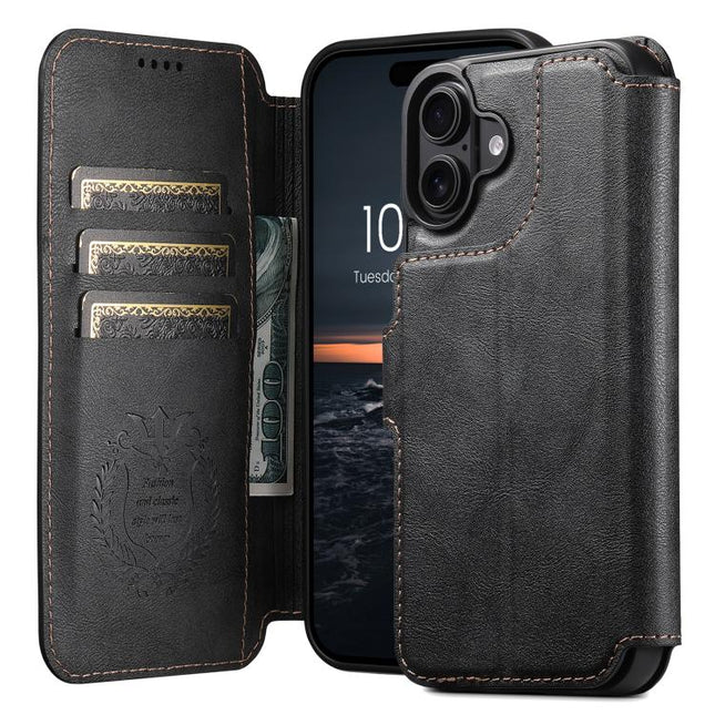Suteni Q05 2-in-1 Multi-function Detachable Wallet MagSafe Phone Case, For iPhone 18, For iPhone 18 Pro, For iPhone 18 Pro Max, For iPhone 17 Pro Max, For iPhone 17 Pro, For iPhone 17, For iPhone 17 Air, For iPhone 16 Pro Max