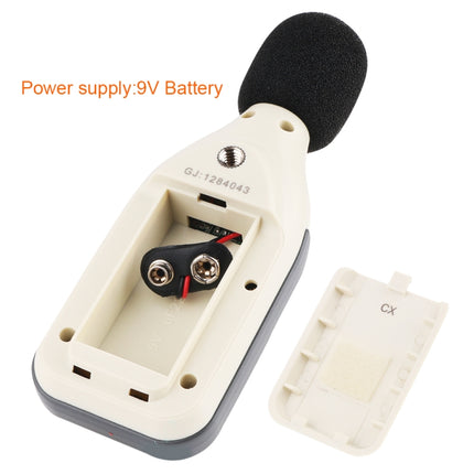 GM1351 30-130dB Digital Sound Level Meter Meters Noise Tester In Decibels LCD Screen, GM1351