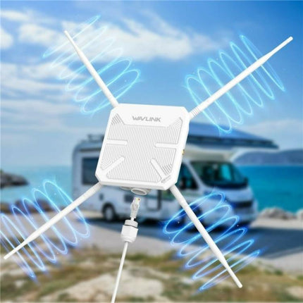 WAVLINK WN588HA2 AP Repeater WiFi Signal Booster AC1200 Dual Band WiFi Extender, US Plug, UK Plug, EU Plug, AU Plug