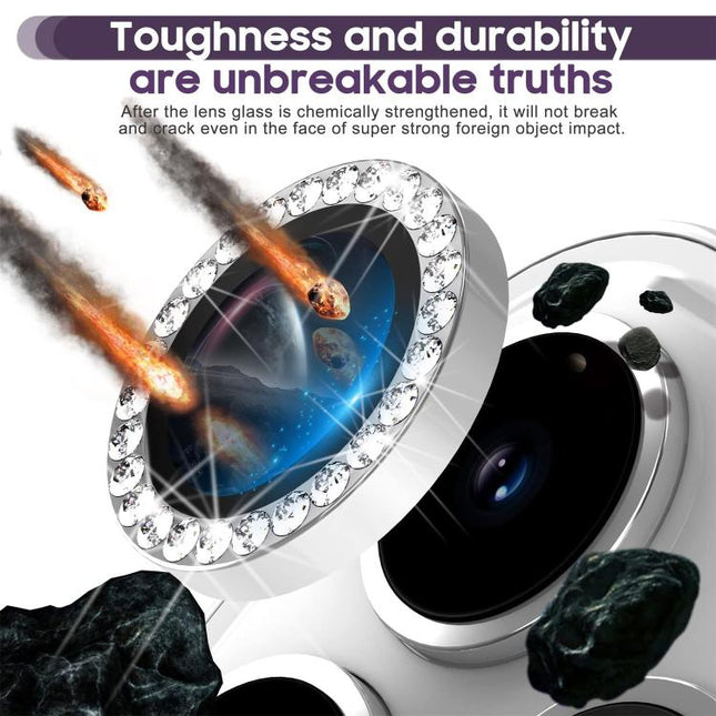 Kalebol Individual Camera Lens Diamond Ring Protector, For Samsung Galaxy A54 5G, For Samsung Galaxy S23 Ultra 5G, For Samsung Galaxy S23+ 5G, For Samsung Galaxy S23 5G, For Samsung Galaxy A14 5G, For Samsung Galaxy S22 Ultra 5G