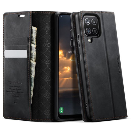 CaseMe 033 Calf Leather Lining Microfibre RFID Blocking Phone Case, For Samsung Galaxy S23 Ultra 5G, For Samsung Galaxy S23+ 5G, For Samsung Galaxy S23 5G, For Samsung Galaxy A12 5G