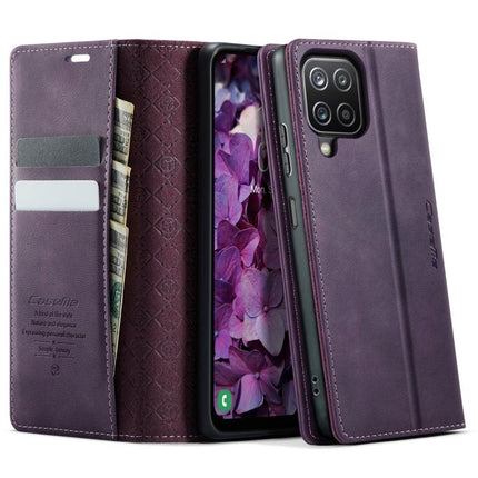 CaseMe 033 Calf Leather Lining Microfibre RFID Blocking Phone Case, For Samsung Galaxy S23 Ultra 5G, For Samsung Galaxy S23+ 5G, For Samsung Galaxy S23 5G, For Samsung Galaxy A12 5G