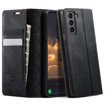 CaseMe 033 Calf Leather Lining Microfibre RFID Blocking Phone Case, For Samsung Galaxy S21 5G, For Samsung Galaxy S21+ 5G, For Samsung Galaxy S21 Ultra 5G, For Samsung Galaxy Note20 Ultra