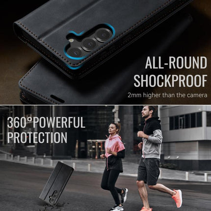 CaseMe 033 Calf Leather Lining Microfibre RFID Blocking Phone Case, For Samsung Galaxy S24 / S25 5G, For Samsung Galaxy S24+ / S25+ 5G, For Samsung Galaxy A14, For Samsung Galaxy A13 / A04s
