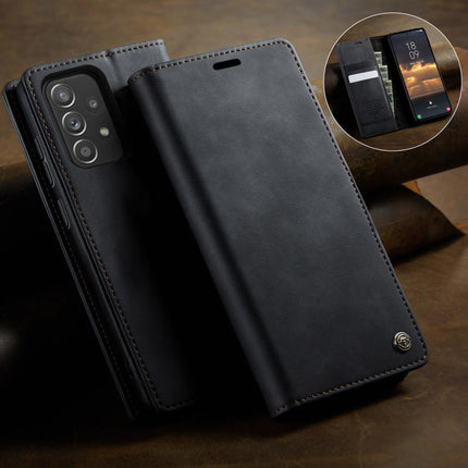 CaseMe 033 Calf Leather Lining Microfibre RFID Blocking Phone Case, For Samsung Galaxy A52 / A52s 5G, For Samsung Galaxy A50s / A30s