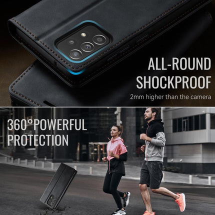 CaseMe 033 Calf Leather Lining Microfibre RFID Blocking Phone Case, For Samsung Galaxy A52 / A52s 5G, For Samsung Galaxy A50s / A30s