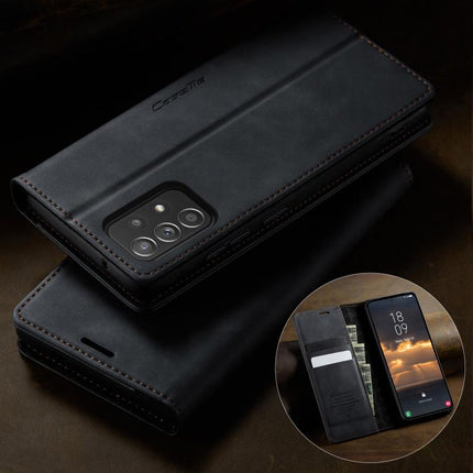 CaseMe 033 Calf Leather Lining Microfibre RFID Blocking Phone Case, For Samsung Galaxy A52 / A52s 5G, For Samsung Galaxy A50s / A30s