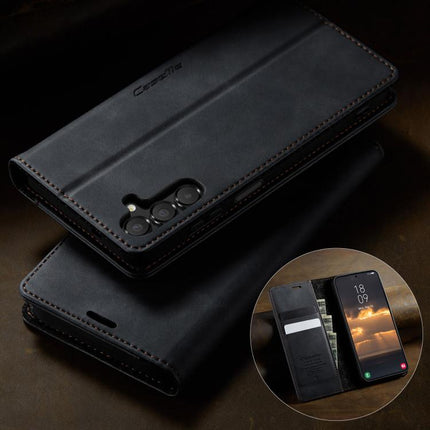 CaseMe 033 Calf Leather Lining Microfibre RFID Blocking Phone Case, For Samsung Galaxy A14, For Samsung Galaxy A13 / A04s, For Samsung Galaxy A52 / A52s 5G, For Samsung Galaxy A50s / A30s