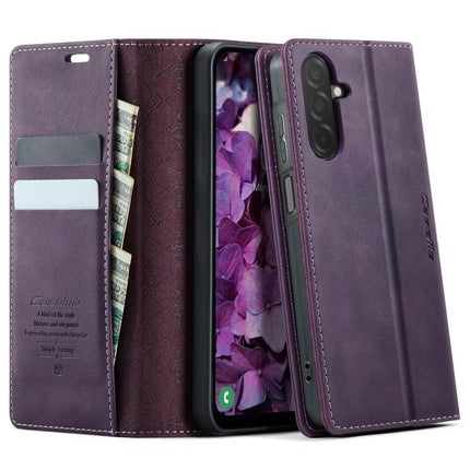 CaseMe 033 Calf Leather Lining Microfibre RFID Blocking Phone Case, For Samsung Galaxy Z Filp7 5G, For Samsung Galaxy S25 Edge, For Samsung Galaxy A56 5G, For Samsung Galaxy A26
