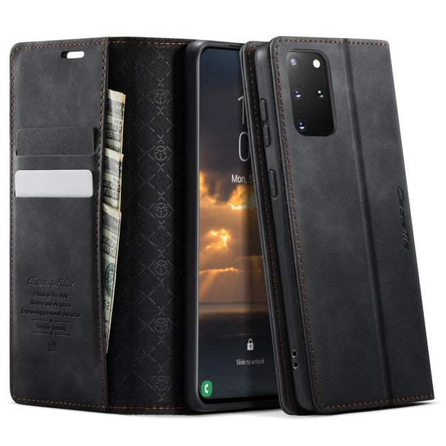 CaseMe 033 Calf Leather Lining Microfibre RFID Blocking Phone Case, For Samsung Galaxy S20+, For Samsung Galaxy A51, For Samsung Galaxy Note10+, For Samsung Galaxy S10+