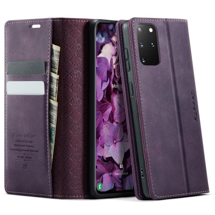 CaseMe 033 Calf Leather Lining Microfibre RFID Blocking Phone Case, For Samsung Galaxy S20 Ultra, For Samsung Galaxy S20, For Samsung Galaxy S20+, For Samsung Galaxy A51