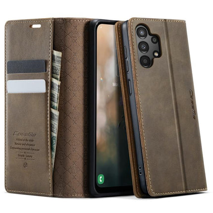 CaseMe 033 Calf Leather Lining Microfibre RFID Blocking Phone Case, For Samsung Galaxy S24 / S25 5G, For Samsung Galaxy S24+ / S25+ 5G, For Samsung Galaxy A14, For Samsung Galaxy A13 / A04s