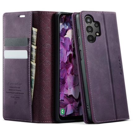 CaseMe 033 Calf Leather Lining Microfibre RFID Blocking Phone Case, For Samsung Galaxy S24 / S25 5G, For Samsung Galaxy S24+ / S25+ 5G, For Samsung Galaxy A14, For Samsung Galaxy A13 / A04s