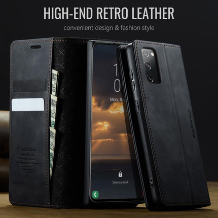CaseMe 033 Calf Leather Lining Microfibre RFID Blocking Phone Case, For Samsung Galaxy S20 FE, For Samsung Galaxy A23 / M23, For Samsung Galaxy A53, For Samsung Galaxy A33 5G