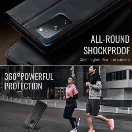 CaseMe 033 Calf Leather Lining Microfibre RFID Blocking Phone Case, For Samsung Galaxy S20 FE, For Samsung Galaxy A23 / M23, For Samsung Galaxy A53, For Samsung Galaxy A33 5G