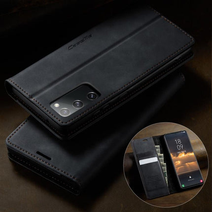 CaseMe 033 Calf Leather Lining Microfibre RFID Blocking Phone Case, For Samsung Galaxy S20 FE, For Samsung Galaxy A23 / M23, For Samsung Galaxy A53, For Samsung Galaxy A33 5G