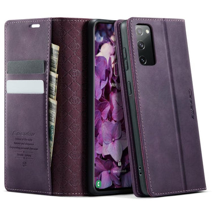 CaseMe 033 Calf Leather Lining Microfibre RFID Blocking Phone Case, For Samsung Galaxy S20 FE, For Samsung Galaxy A23 / M23, For Samsung Galaxy A53, For Samsung Galaxy A33 5G