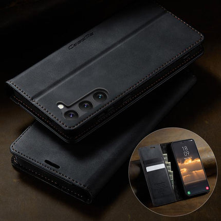 CaseMe 033 Calf Leather Lining Microfibre RFID Blocking Phone Case, For Samsung Galaxy S23 5G, For Samsung Galaxy A12 5G, For Samsung Galaxy S20 FE, For Samsung Galaxy A23 / M23