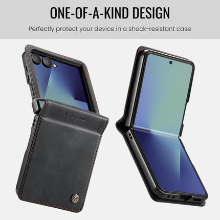 CaseMe 033 Calf Leather Lining Microfibre RFID Blocking Phone Case, For Samsung Galaxy Z Filp7 5G, For Samsung Galaxy S25 Edge, For Samsung Galaxy A56 5G, For Samsung Galaxy A26