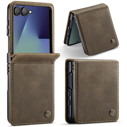 CaseMe 033 Calf Leather Lining Microfibre RFID Blocking Phone Case, For Samsung Galaxy Z Filp7 5G, For Samsung Galaxy S25 Edge, For Samsung Galaxy A56 5G, For Samsung Galaxy A26