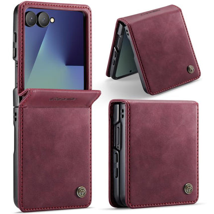 CaseMe 033 Calf Leather Lining Microfibre RFID Blocking Phone Case, For Samsung Galaxy Z Filp7 5G, For Samsung Galaxy S25 Edge, For Samsung Galaxy A56 5G, For Samsung Galaxy A26